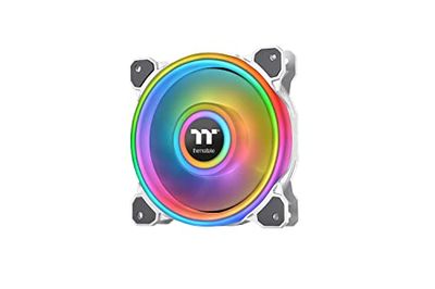 Thermaltake Riing Quad 12 RGB Radiator Fan TT Premium Edition Single Fan Pack - White