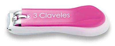 3 Claveles Nagelknippers, nagelknippers, 8 cm, roze