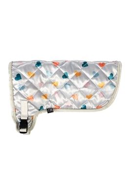 HKM Hobby Horsing Print Couverture Blanc avec Petits Cœurs Taille Unique