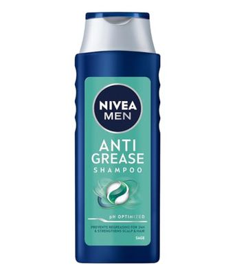 NIVEA MEN Anti Grease Shampoo per capelli grassi con salvia, 400 ml