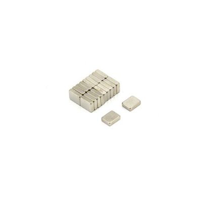 N45 Magnet de neodímio para artes, trabalhos manuais, fabrico de modelos, bricolage e passatempos - 5 mm x 4 mm x 1,5 mm de espessura - 0,5 kg, embalagem de 20