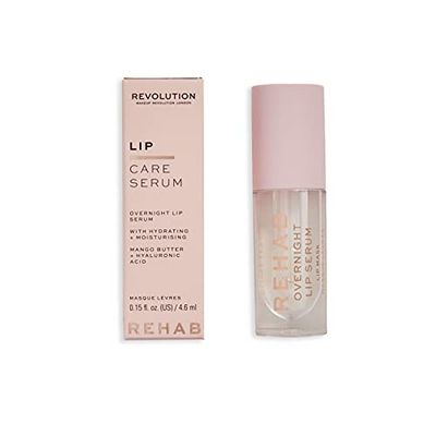 Makeup Revolution Beauty London Rehab, Siero labbra per una notte, 4,6 ml