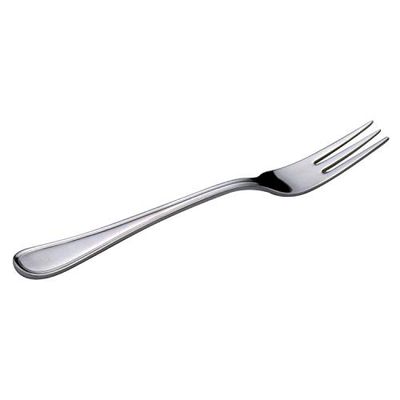 PIAZZA Confezione da 12 Forchettine da Torta in Acciaio Inox - Linea Vienna - Lunghezza 16,5 cm