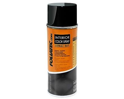 Interior cor em spray, Schwarz Matt