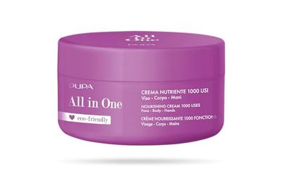 Pupa Crema Nutriente Viso - Corpo - Mani All In One, Crema ricca e fondente Ideale per la Cura quotidiana delle Pelli più Secche, Skincare Corpo (350 ml)