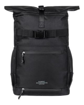 Element Ground Skate Roll Top 35L, Bagage för män, Flintsvart, en storlek, Flint svart, Taille unique