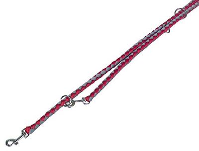 Nobby Corda Lead Length 200 cm Width 18 mm Red/Grey