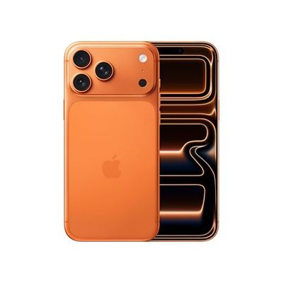 Apple iPhone 17 Pro Max 2 TB: display 6,9", ProMotion fino a 120Hz, chip A19 Pro, autonomia mai vista su iPhone, sistema di fotocamere Pro Fusion, fotocamera frontale Center Stage; Arancione cosmico
