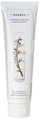 Korres Maschera per capelli nutriente (Aroma Semi di lino, mandorla) - 125 ml.