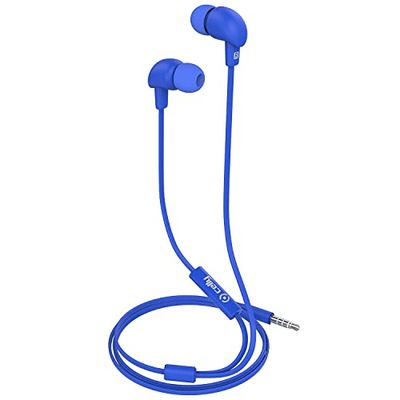 Celly-Stereo koptelefoon 3,5 mm flat kabel blauw