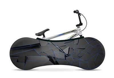 Velo sockcykelöverdrag för inomhusförvaring och transport, smutsbeständigt tyg, skyddskåpa för BMX-cykel, flera mönster, snyggt tillbehör – Matrix