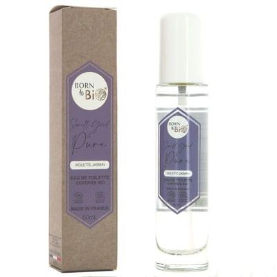 Born to bio - Eau de toilette bio - Violette Jasmin - 50ml