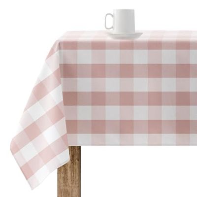 BELUM Resinated Tablecloth Stain Resistant Paintings 0120102 Tablecloth Plaid Vichy size; 200x140 cm Tablecloth Antistain NO Oilcloth Tablecloth Vichy Rosa Tablecloth Fabric 100% organic cotton