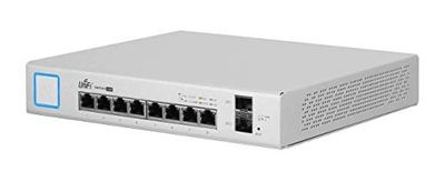 Ubiquiti US-8-150W switch Managed PoE + Gigabit switch met globaal, wit