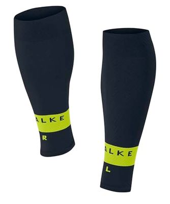 FALKE RU Compression Tube M Tb hilo funcional con compresión 1 par, Pantorrilleras Compresión Hombre, Azul Space Blue 6116, ONESIZE