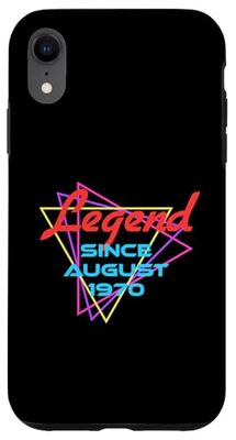 Legend Since August 1970 Case for iPhone XR