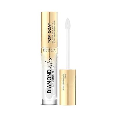 Eveline Cosmetics Diamong Glow läppglans med hyaluronsyra