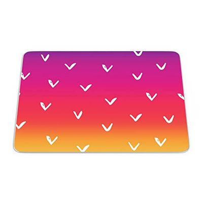 Bonamaison, Rectangular Digital Printed Mouse Mat Non-Slip Bottom for Office and Home Size: 22 x 18 cm