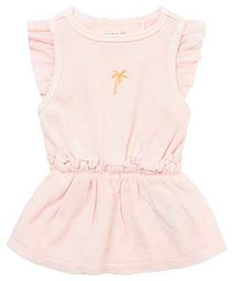 Noppies Baby Girls Dress Newnan speeljurk voor meisjes, Creool Pink - P686, 68 cm