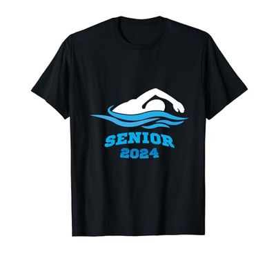 Anziano del nuoto di laurea 2024 Maglietta