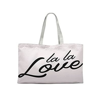 Bonamaison Printed Tote Bag, Reusable Grocery Bag, Shopping Bag, Machine Washable, Foldable, Canvas Cloth Bag with Handles, 47x42 Cm