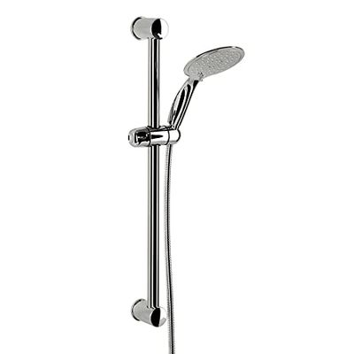 TATAY Miroir Coulissant Rail Kit de Douche, Chrome