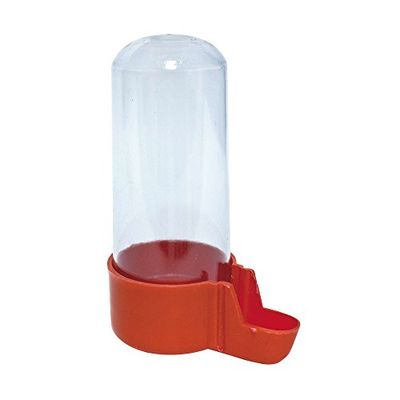 ICA BTC Bebederos de Tubo Pico Pato Corto para Pájaros, 100 Unidades, 10x3 Cm
