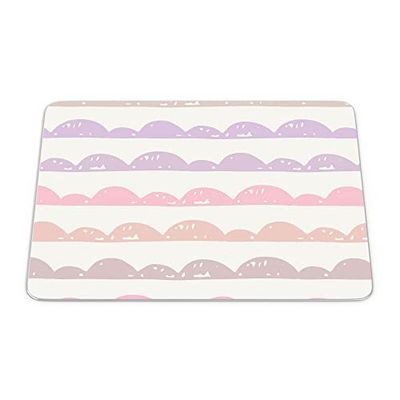 Bonamaison, Alfombrilla Rectangular para ratón con Estampado Digital, Base Antideslizante, para Oficina y hogar, tamaño: 22 x 18 cm