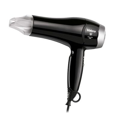 Valera, Excel 2000 Ionic, Secador de Pelo Ultraligero, Secador Iónico, con 6 Niveles de Temperatura y Flujo de Aire y Filtro Extraíble, 2000 W, Swiss Made