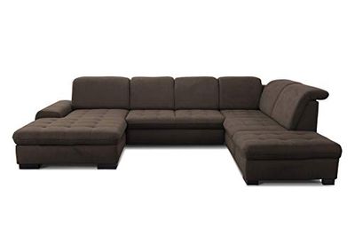 CAVADORE Lexi Esquina, Madera, Olympia Clean Espresso, Longchair Links