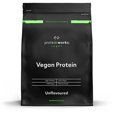 Protein Works - Protéine Végane | 25g de protéines végétales | Qualité première | Shake de protéines végétales | 66 Servings | Nature | 2kg