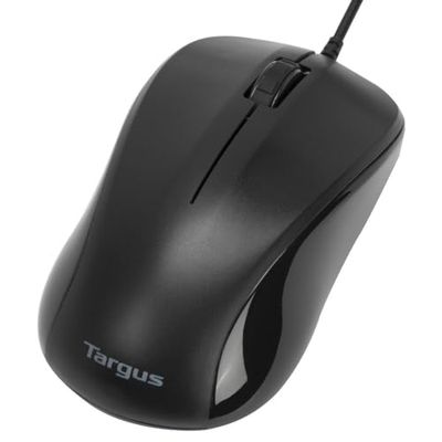 Targus Optische USB-muis met 3 knoppen, zwart (AMU30EUZ)