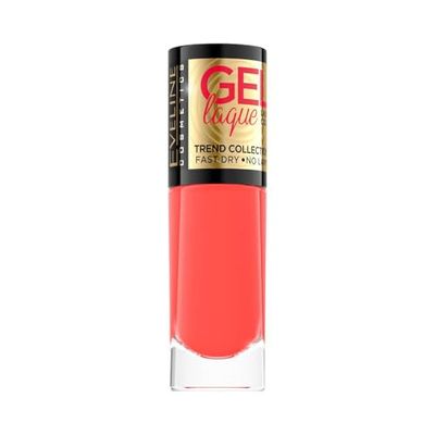 Eveline Cosmetics Gel Laque Smalto per Unghie - N. 230, Effetto Gel a Lunga Durata ad Asciugatura Rapida, Senza Lampada UV/LED, 8ml