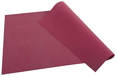 gesponnen gebonden non-woven placemat - Scheurbestendige, waterafstotende en afwasbare stof - Maat 30X40 - Made in France - In dienblad van 100 placemats - Bordeaux