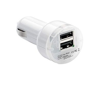 Sumex usb100 W Mobile Pro Pulse doppio caricatore USB 2,1 mA bianco