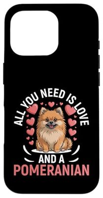 Pomeranian Dog Case for iPhone 16 Pro