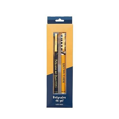 Pedrita Parker Set of 2 gel pens Fiera and PutaAma