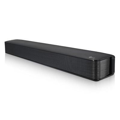 LG SQM1 - Soundbar, 40 W, All in One, Bluetooth 4.0, 2.0 Canali, Dolby Digital, Suono Bass Blast, Nero
