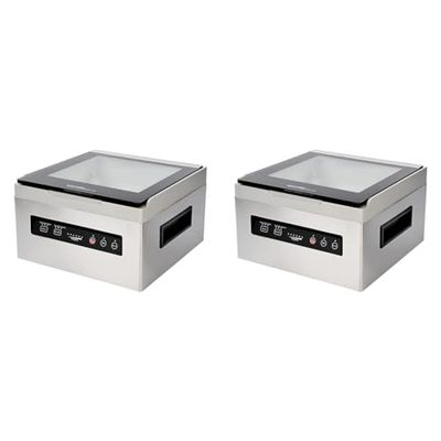 SousVideTools | IV3.0 Deep Chamber Vacuum Sealer | Sous Vide Cooking | 30 cm Bag Sealing Bar | Food Vacuum Machine | Domestic Use (Pack of 2)