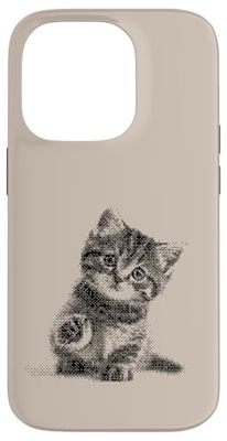 Cute Cat Kitten for Cat Dad and Cat Mom Case for iPhone 14 Pro
