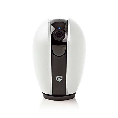 Telecamera interna SmartLife - Wi-Fi - Full HD 1080p - Controllo Pan-tilt PTZ - Cloud Storage (opzionale) / microSD (non inclusa) - Con sensore di movimento - Visione notturna - Bianco / Grigio Scuro