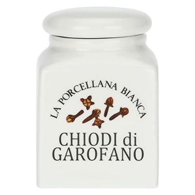 Porcellana Conserva - Recipiente para Clavos (Porcelana, 6 onzas, en Caja de Regalo, Nailon/A)
