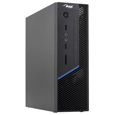 AKYGA Caja PC SFF AK-202-01BK 2X USB 3.0 Lector DE Tarjetas MMC SD Negro SIN Fuente