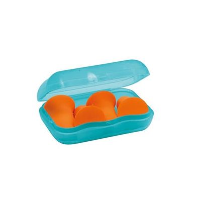 PLIC AUDIO – Bouchons d'Oreilles en Mousse – Atténuation du Bruit de 36 dB – Lavables et Réutilisables – 2 Paires avec Étui de Rangement