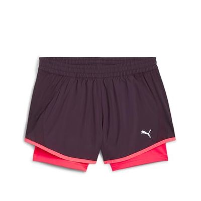 PUMA Run Favorite Velocity 2 in 1 3" Short W Woven Shorts da Donna