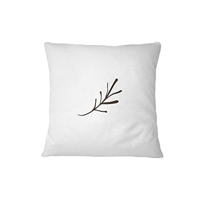 Questo Casa Funda de cojín Decorativa para decoración del hogar, sofá, café, tamaño 45 x 45 cm, diseñada y Fabricada en Turquía