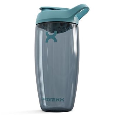 Promixx PURSUIT bouteille shaker de protéines de qualité supérieure pour shakes complémentaires – facile à nettoyer et durable, 950 ml, Bleu Océan Calme