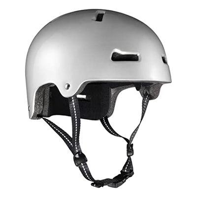 Reversal Lux Unisex - Lux sporthelmen voor volwassenen, zilver, XL