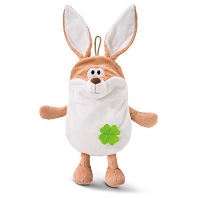 NICI Zacht knuffelkonijn warmwaterkruik 350ml – 2 in 1 – Verwarmende knuffels voor meisjes & jongens – Pluche dierenbedflessen vanaf 10 maanden