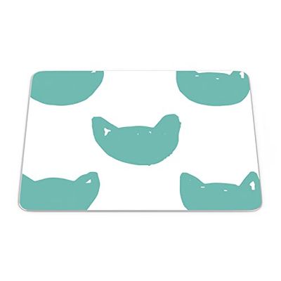 Questo Casa, Tapis de Souris rectangulaire avec Impression numérique - Antidérapant - pour Bureau et Maison - 22 x 18 cm